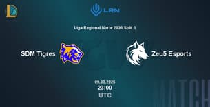 SDM Tigres VS Zeu5 Esports