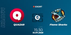 QUAZAR VS Flame Sharks