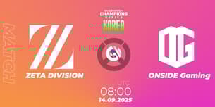 ZETA DIVISION VS ONSIDE Gaming