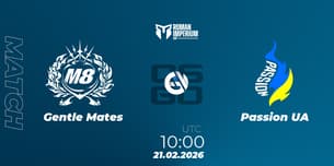 Gentle Mates VS Passion UA Gentle Mates VS Passion UA