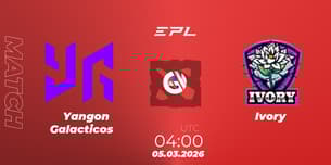 Yangon Galacticos VS Ivory Yangon Galacticos VS Ivory