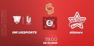 INF.UESPORTS VS Allstars INF.UESPORTS VS Allstars