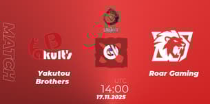 Yakutou Brothers VS Roar Gaming Yakutou Brothers VS Roar Gaming