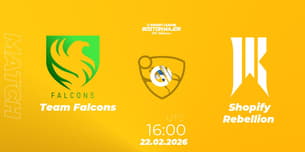Team Falcons VS Shopify Rebellion