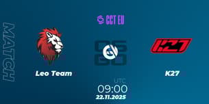 Leo Team VS K27 Leo Team VS K27