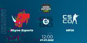 Rhyno Esports VS É MÁFIA