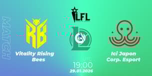 Vitality Rising Bees VS Ici Japon Corp. Esport