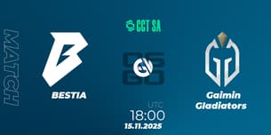 BESTIA VS Gaimin Gladiators