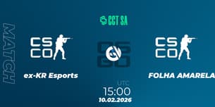 ex-KRÜ Esports VS FOLHA AMARELA