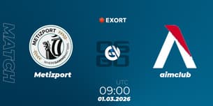 Metizport VS aimclub