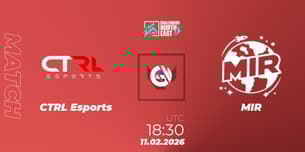CTRL Esports VS MIR