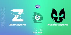 Zena Esports VS Huskies Esports