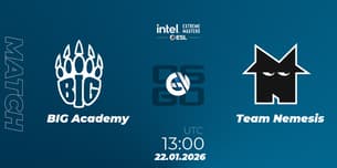 BIG Academy VS Team Nemesis BIG Academy VS Team Nemesis