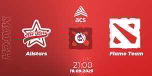 Allstars VS Flame Team