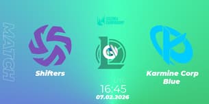 Shifters VS Karmine Corp Blue