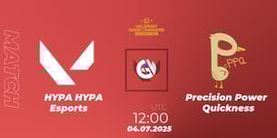 HYPA HYPA Esports VS Precision Power Quickness