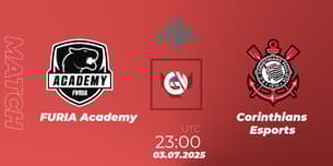 FURIA Academy VS Corinthians Esports