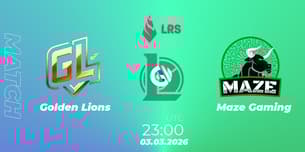 Golden Lions VS Maze Gaming Golden Lions VS Maze Gaming