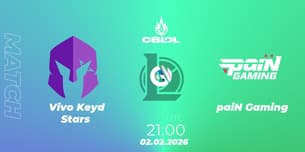 Vivo Keyd Stars VS paiN Gaming