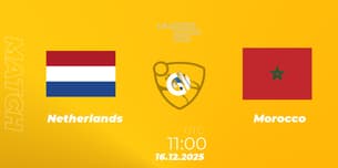 Netherlands VS Morocco