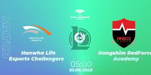 Hanwha Life Esports Challengers VS Nongshim RedForce Academy