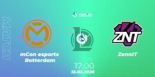 mCon esports Rotterdam VS ZennIT