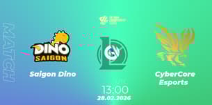 Saigon Dino VS CyberCore Esports
