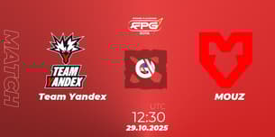 Team Yandex VS MOUZ Team Yandex VS MOUZ