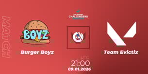 Burger Boyz VS Team Evictix