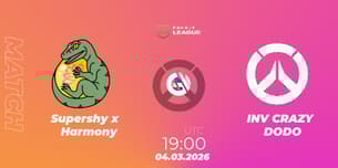 Supershy x Harmony VS INV CRAZY DODO