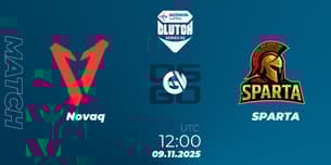 Novaq VS SPARTA Novaq VS SPARTA