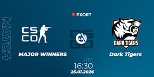 MAJOR WINNERS VS Dark Tigers