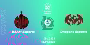 BAAM Esports VS Dragons Esports