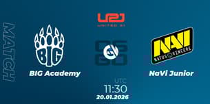BIG Academy VS NaVi Junior