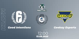 Good Intentions VS Geekay Esports