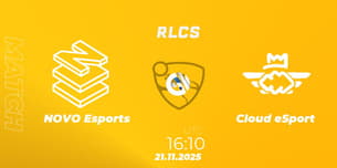 NOVO Esports VS Cloud eSport