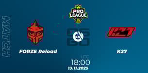 FORZE Reload VS K27