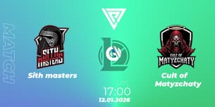 Sith masters VS Cult of Matyzchaty