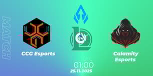 CCG Esports VS Calamity Esports