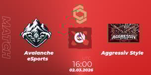 Avalanche eSports VS Aggressiv Style