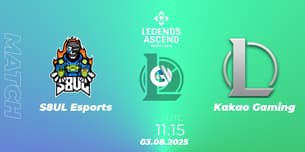 S8UL Esports VS Kakao Gaming