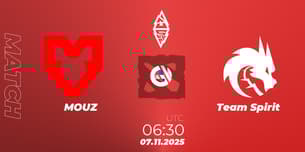 MOUZ VS Team Spirit MOUZ VS Team Spirit