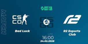 Bad Luck VS R2 Esports Club