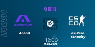 Acend VS ex-Zero Tenacity