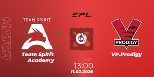Team Spirit Academy VS VP.Prodigy