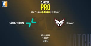 PARIVISION VS Heroic PARIVISION VS Heroic