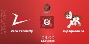 Zero Tenacity VS Pipsqueak+4