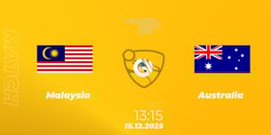 Malaysia VS Australia
