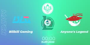 Bilibili Gaming VS Anyone's Legend