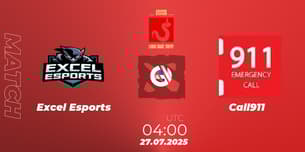 Excel Esports VS Call911
